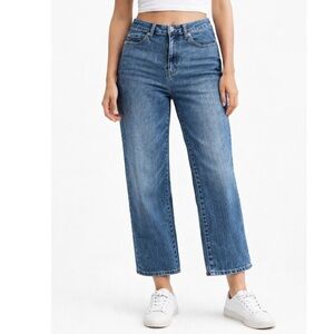 Quince Stretch High Rise Kick Flare Jeans 31